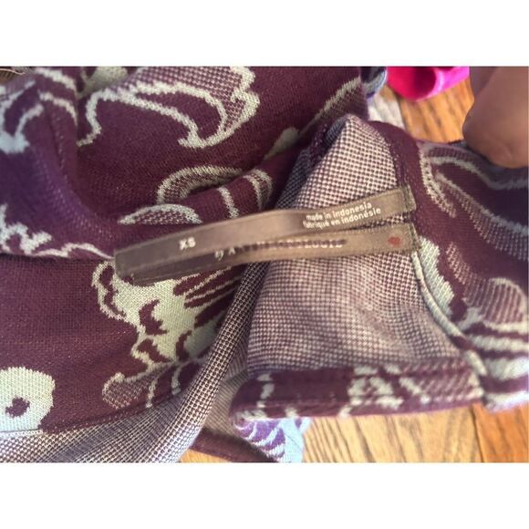 Anthropologie Mock Neck Mini Dress xs - Picture 7 of 8